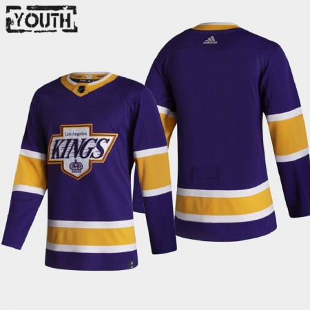 Los Angeles Kings Blank 2020-21 Reverse Retro Authentic Shirt - Kinderen